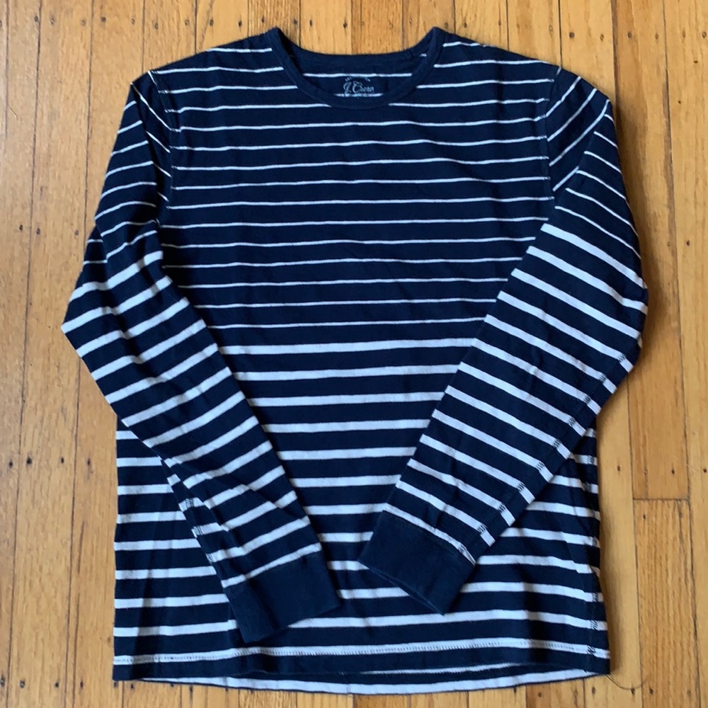 EUC J Crew striped shirt